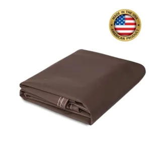 18 oz. Vinyl Tarps - Brown