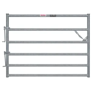 6-RAIL HOT DIP HEAVY DUTY GALVANIZED GATE