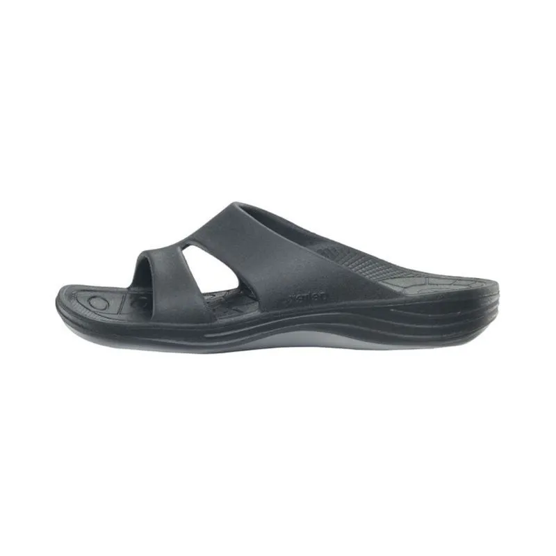 Aetrex Bali Black Women's Slides