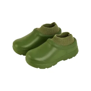 Annabel Trends Sherpa Lined Winter Gummies Olive 9