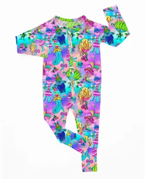 Beautifully Bold Dance Dance Dance - Bamboo Zippy Romper