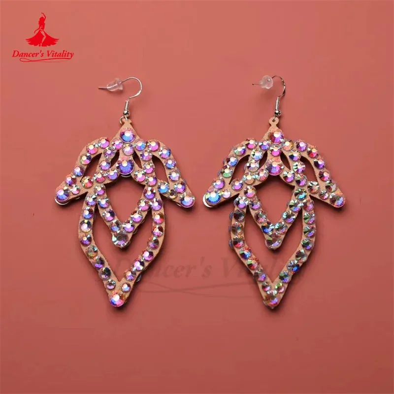 Belly Dance Earrings for Women Dance Performance Costumes Jewels