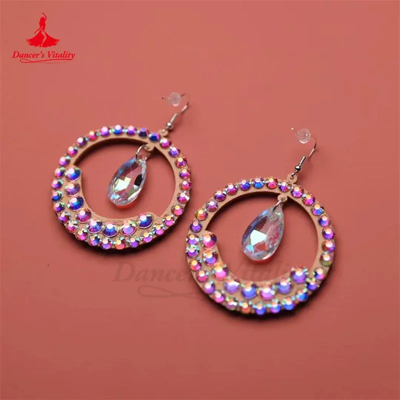 Belly Dance Earrings for Women Dance Performance Costumes Jewels