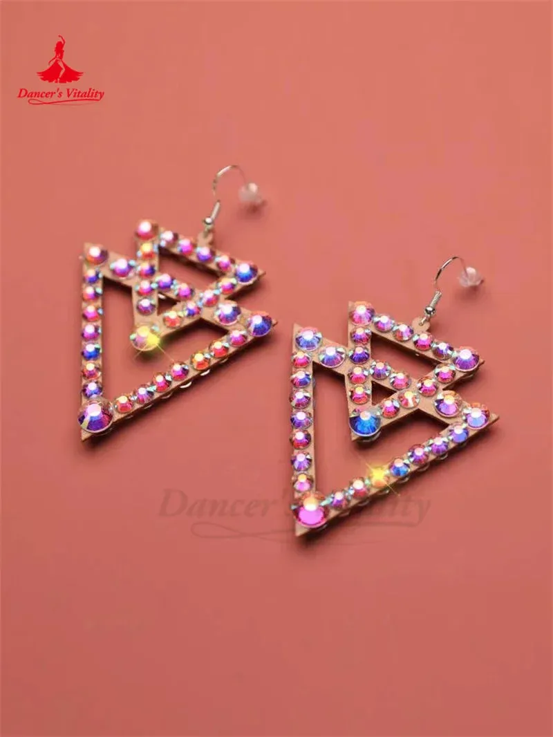 Belly Dance Earrings for Women Dance Performance Costumes Jewels