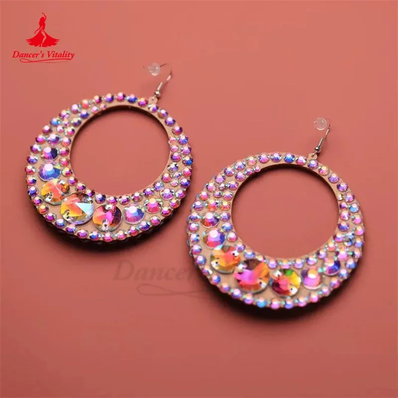 Belly Dance Earrings for Women Dance Performance Costumes Jewels