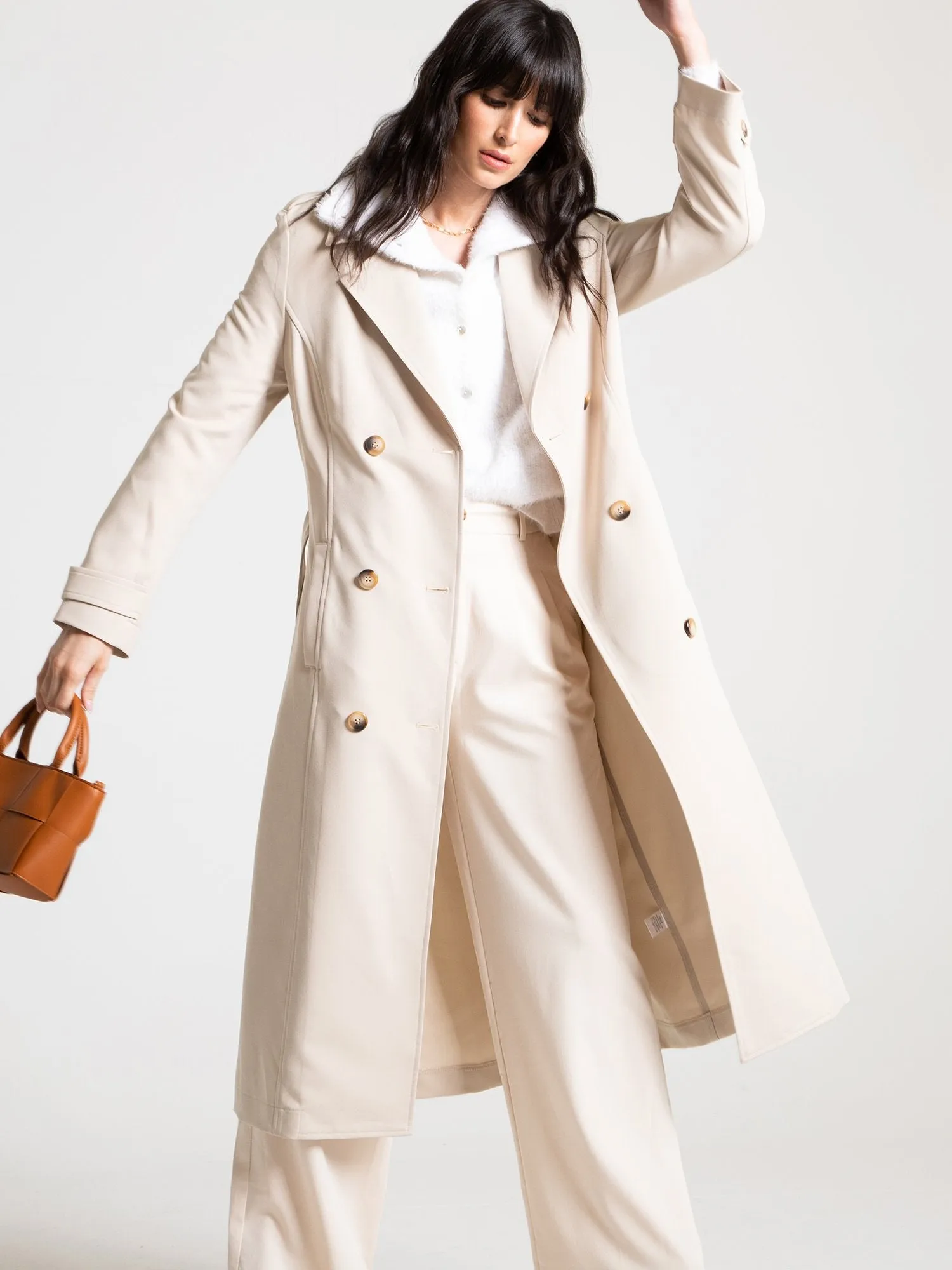 Belted Trenchcoat - Edit By Nine