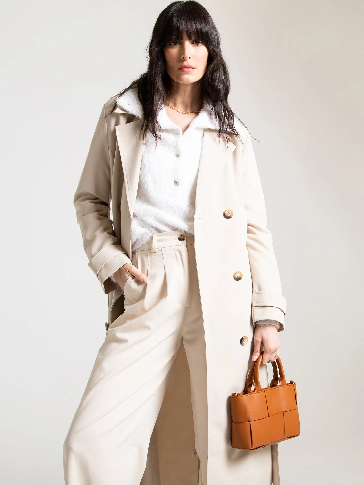 Belted Trenchcoat - Edit By Nine