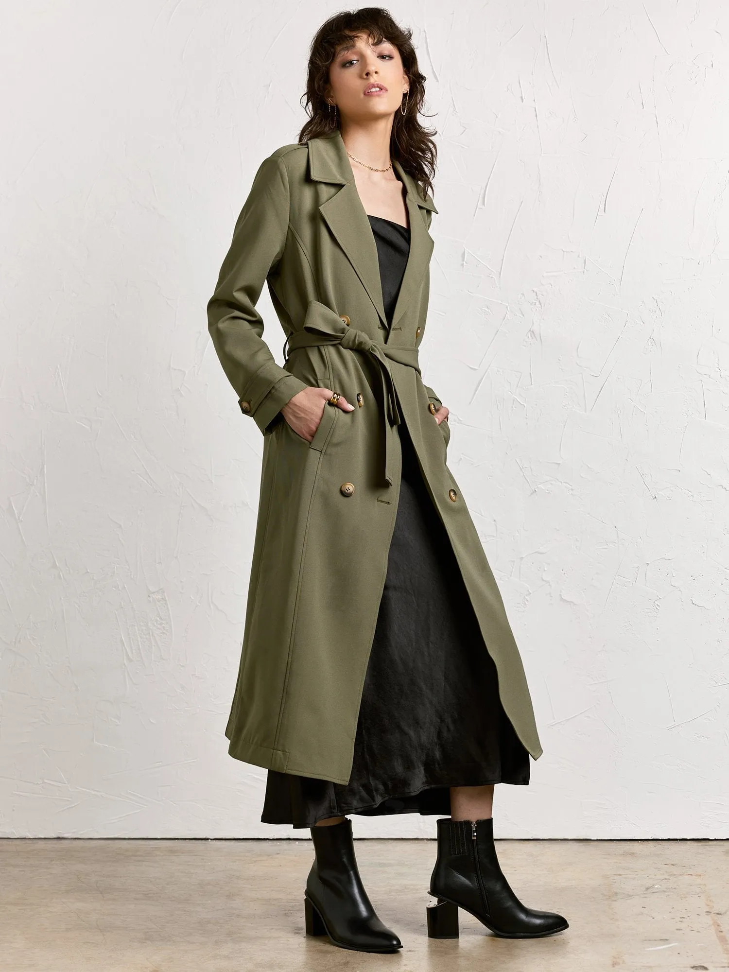 Belted Trenchcoat - Edit By Nine