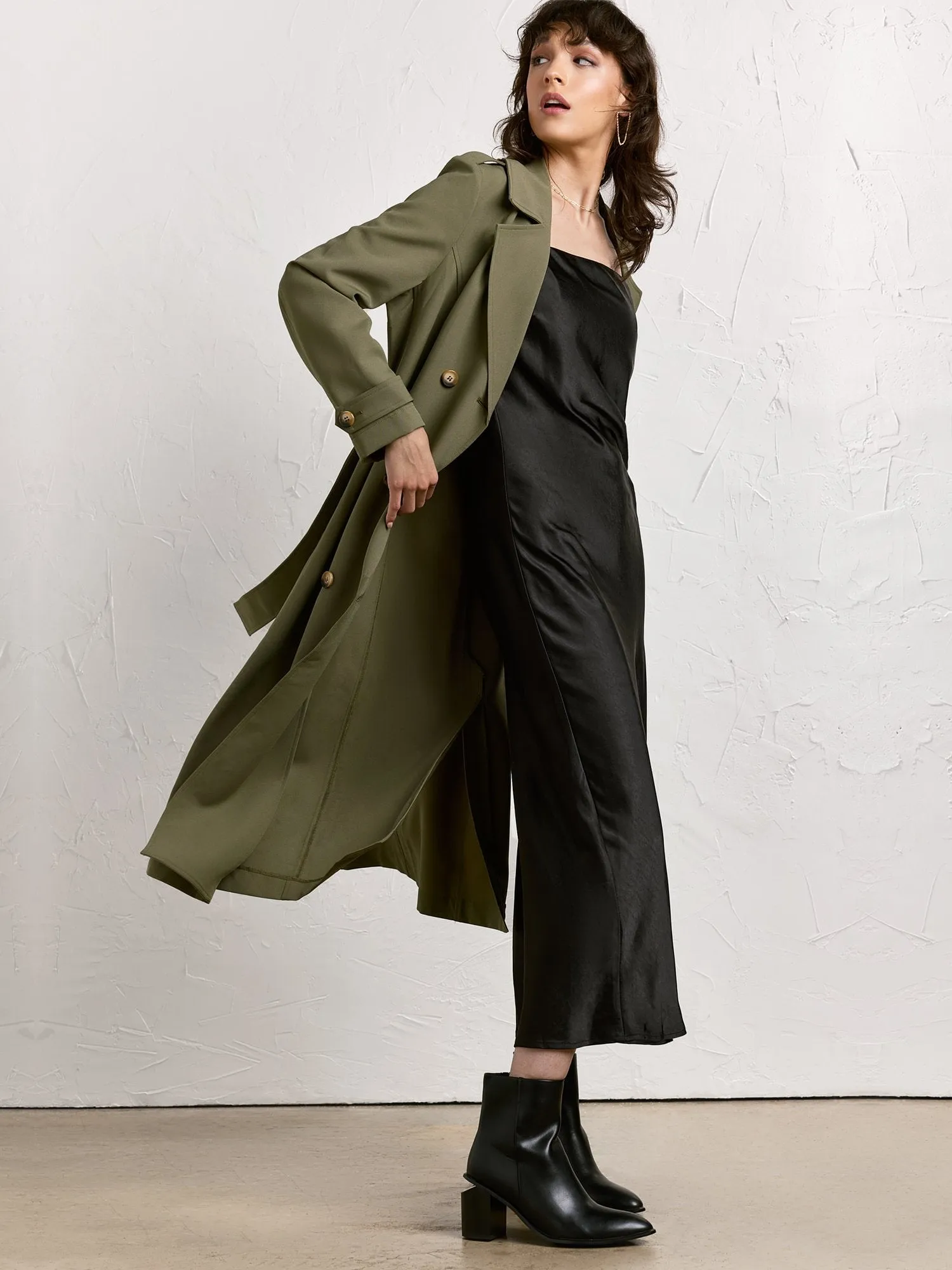 Belted Trenchcoat - Edit By Nine