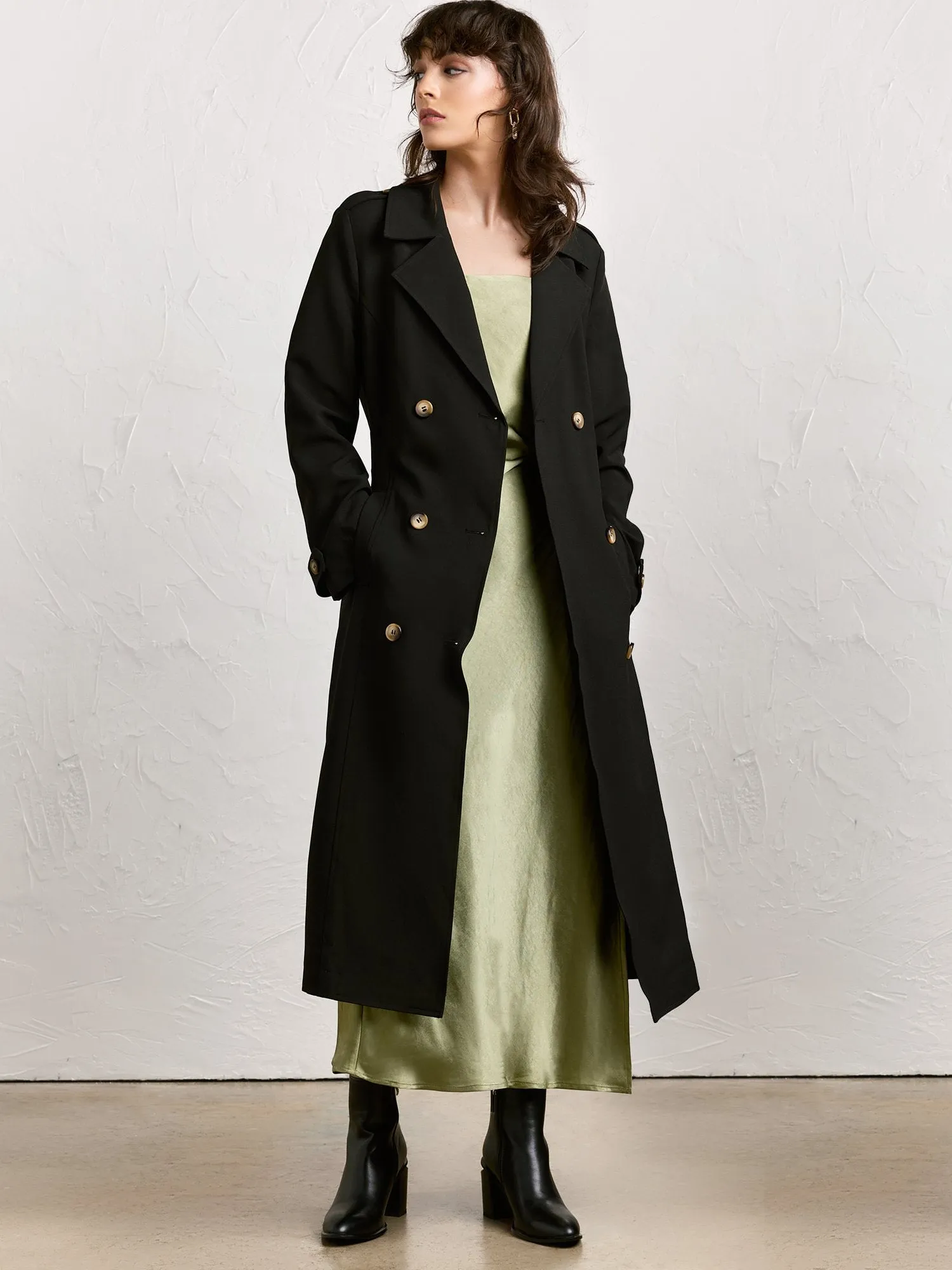 Belted Trenchcoat - Edit By Nine