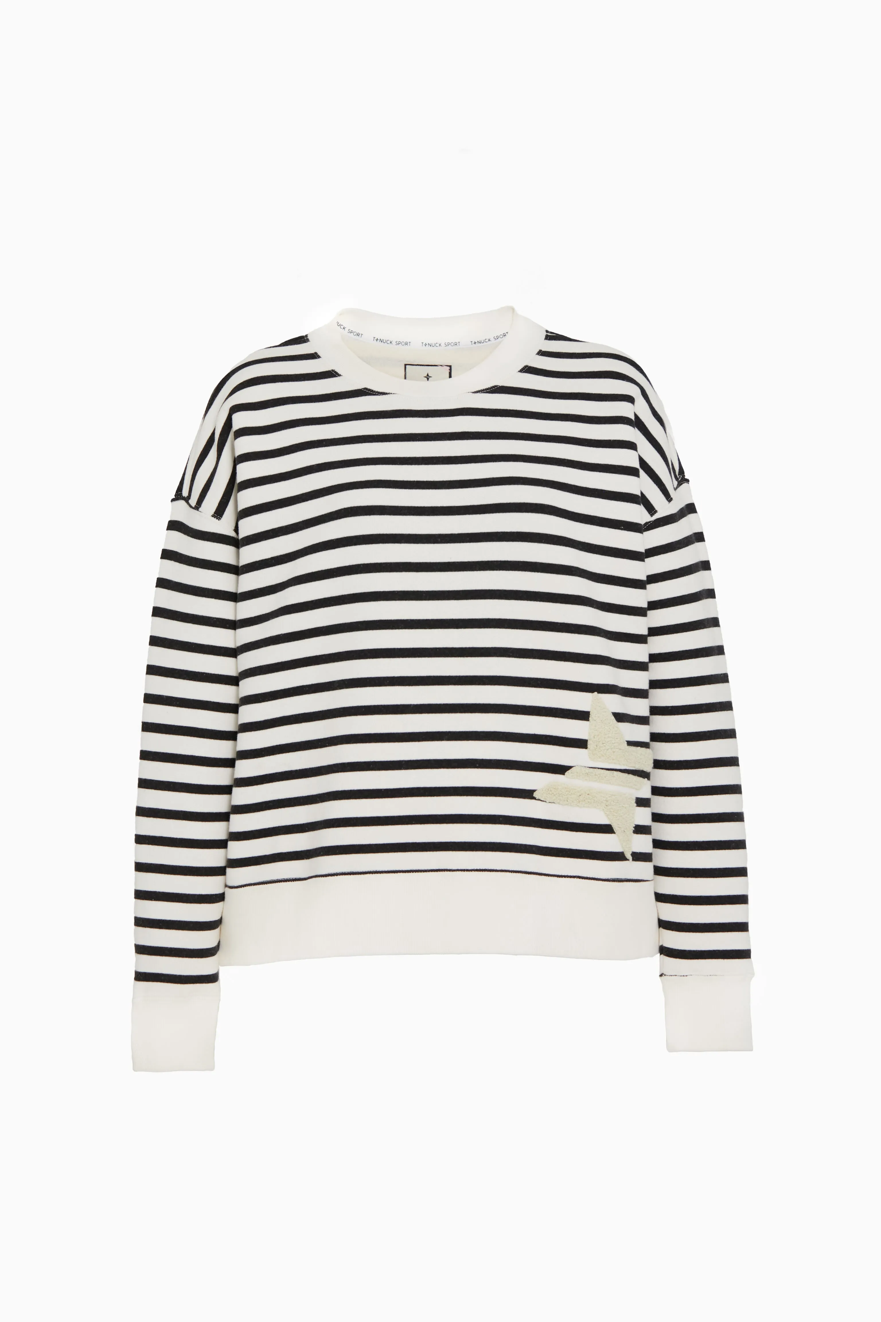 Black and White Stripe Natasha Pullover