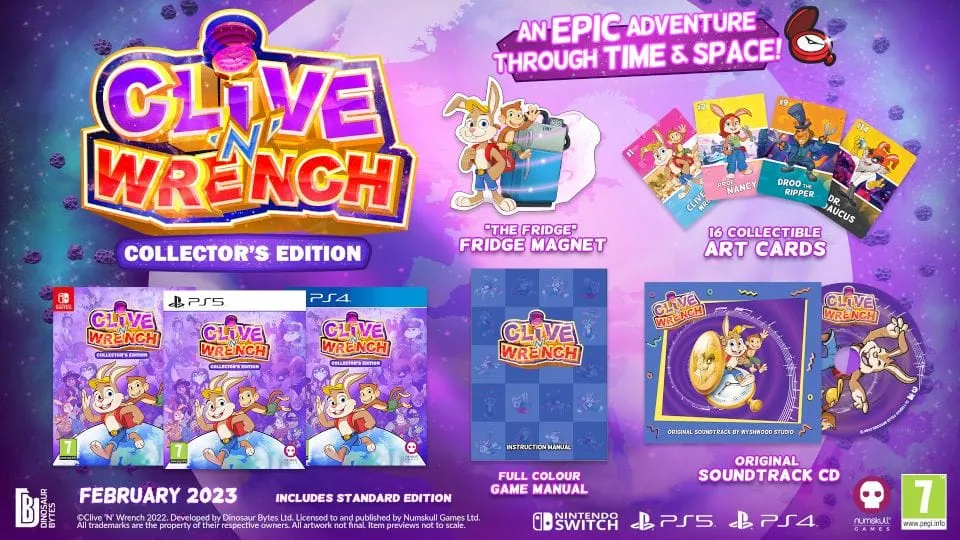 Clive ‘N’ Wrench Collector's Edition (PS4)