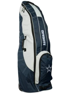 Dallas Cowboys Team Golf Navy Golf Clubs Wheeled Luggage Travel Bag