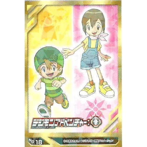 Digimon Adventure Ensky Collectible Sticker