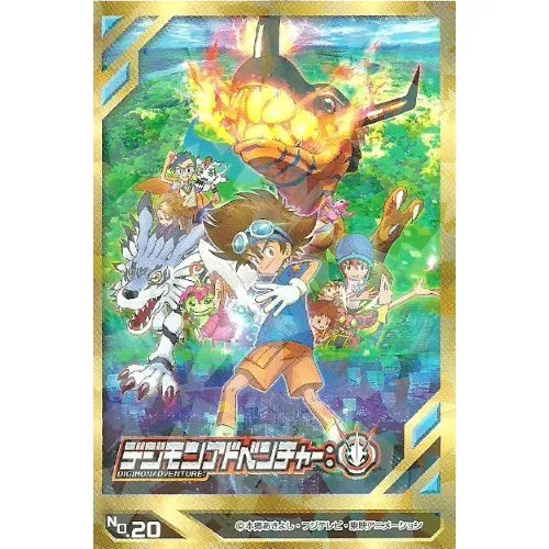 Digimon Adventure Ensky Collectible Sticker