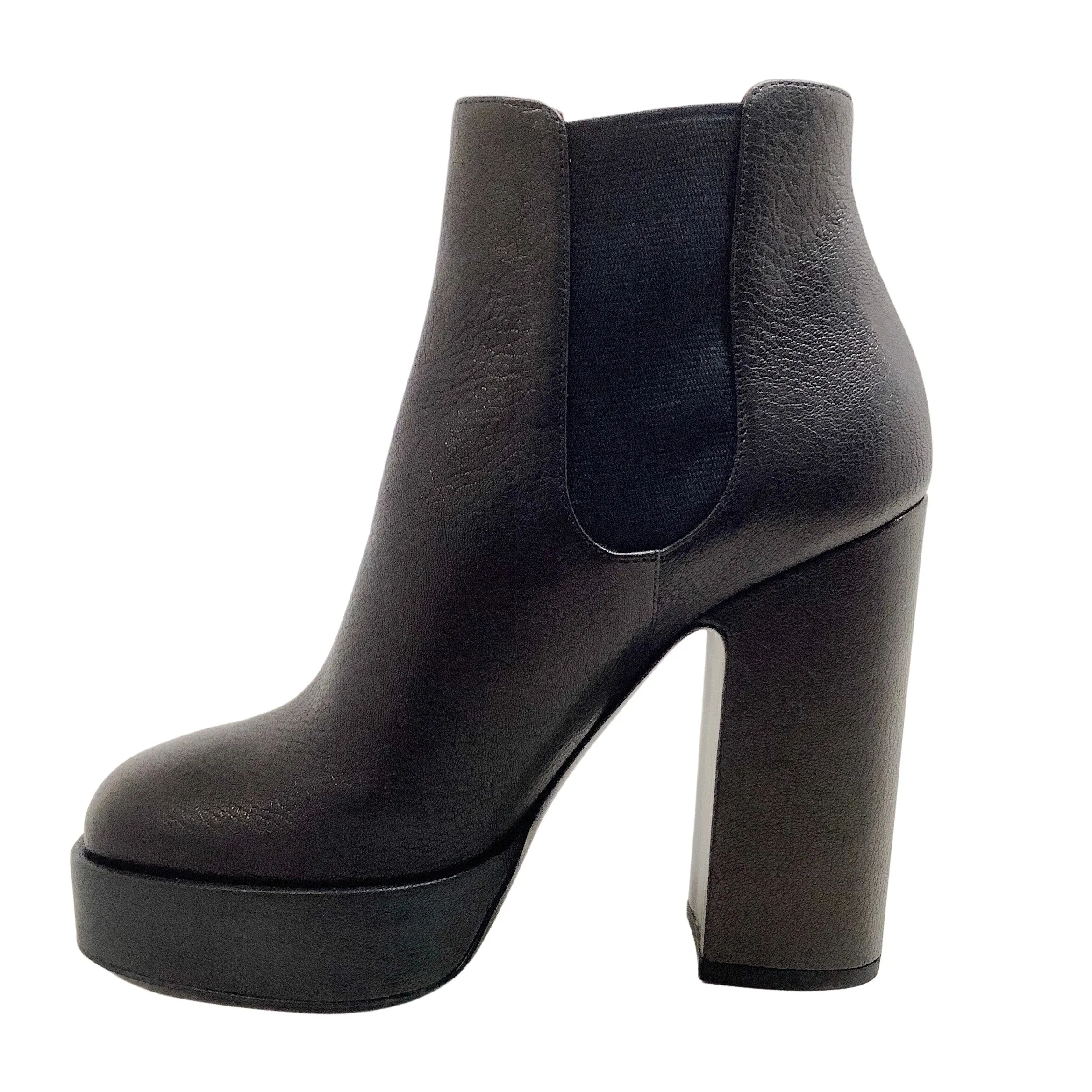 Laurence Dacade Black Leather Rosa Platform Boots