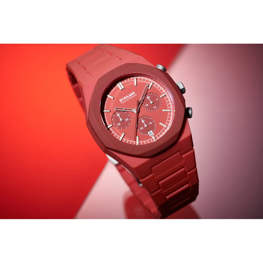 Men Commando Red 40mm Watch