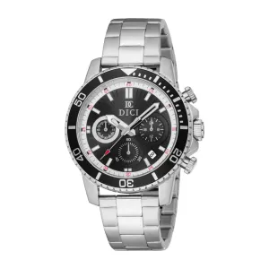 Men Gents Silver 26.5mm Watch