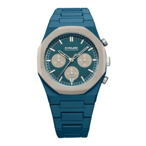 Men Polychrono Green 41mm Watch